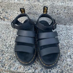 Dr. Marten Blaire Leather Gladiator Sandals